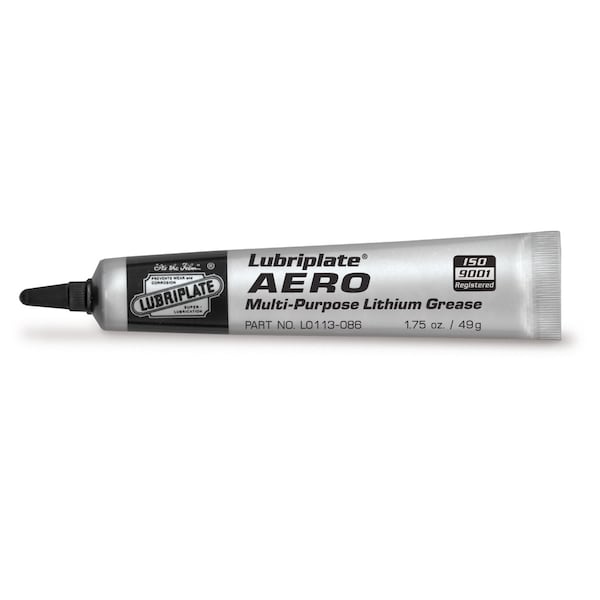 Lubriplate Aero, 36 1.75 Oz Tubes, Low Temperature White Lithium For